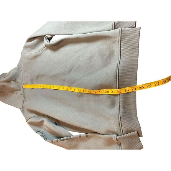 Carhartt Mens Green Loose Fit Logo Sleeve Graphic Hooded Sweatshirt Small - Picture 8 of 9